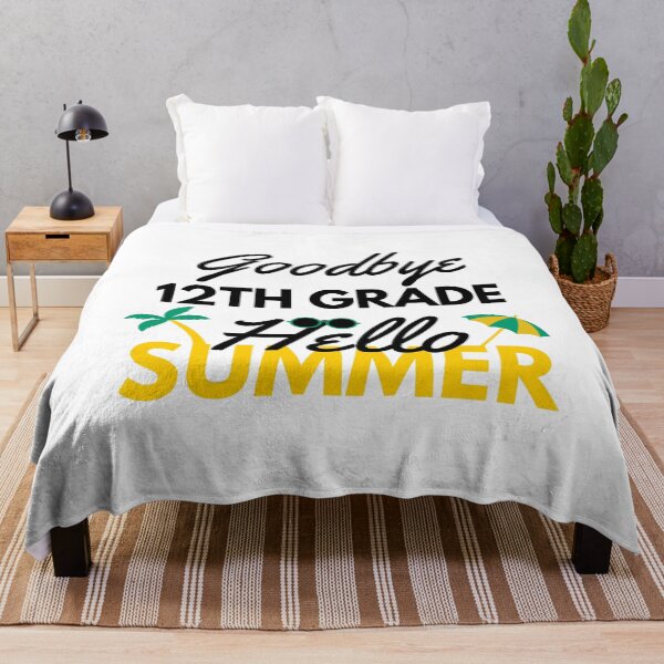 Item preview, Funny Quote For Last Day Of School: Goodbye 12th Grade Hello Summer designed and sold by AmeliaStore1.