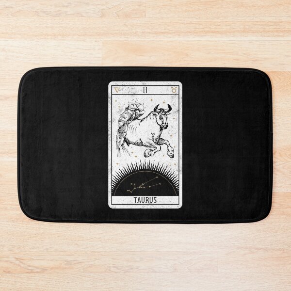 Item preview, Taurus Distressed Goth Tarot Zodiac Sign designed and sold by Nemons.