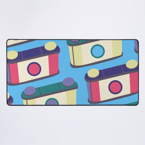 Item preview, Retro Pinhole Camera Pattern - True Summer Seasonal Color Palette designed and sold by aaalou.