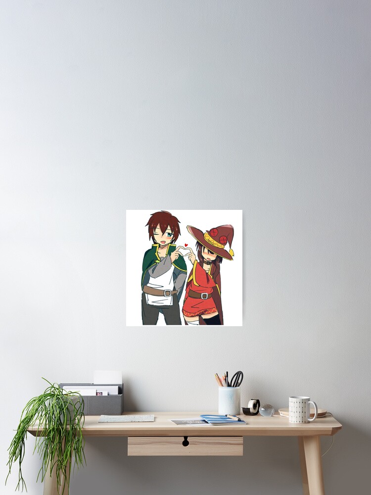 Konosuba - funny Kazuma Satou ! Art Board Print by Anna Blonwell