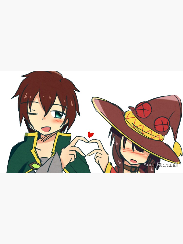 Chibi funny Kazuma , Konosuba ! Sticker by Anna Blonwell