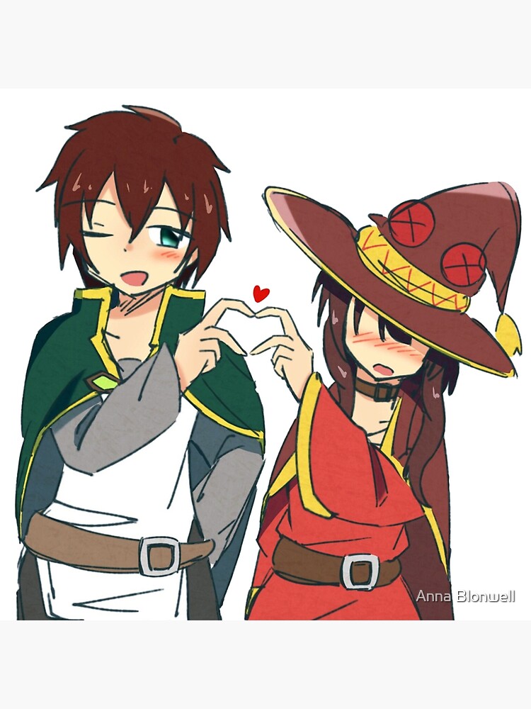 Chibi funny Kazuma , Konosuba ! Sticker by Anna Blonwell