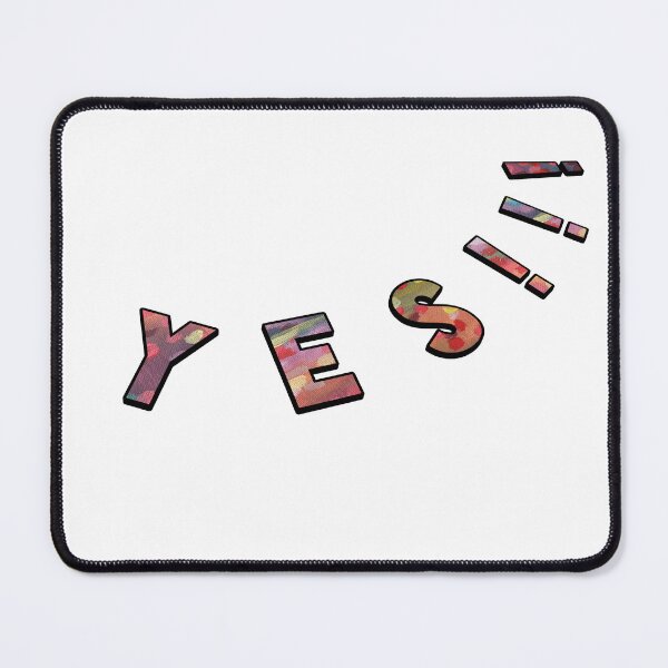 Item preview, Word YES!!! with pattern of oil painting, #10 designed and sold by MariDaniArt.