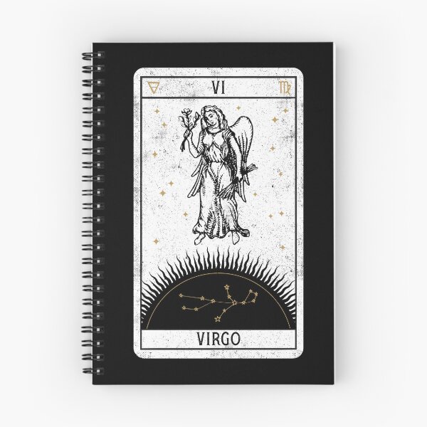 Item preview, Virgo Distressed Goth Tarot Zodiac Sign designed and sold by Nemons.