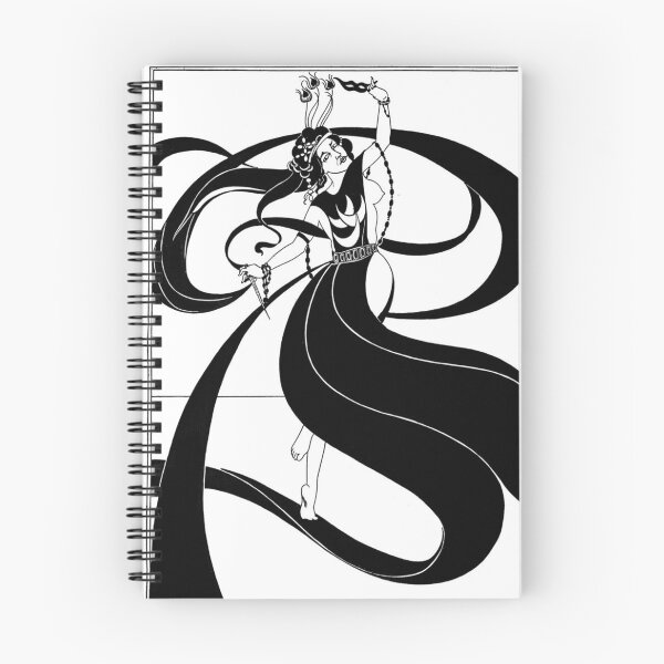 Item preview, Oriental Dancer by Aubrey Beardsley - Vintage Art designed and sold by RickE.