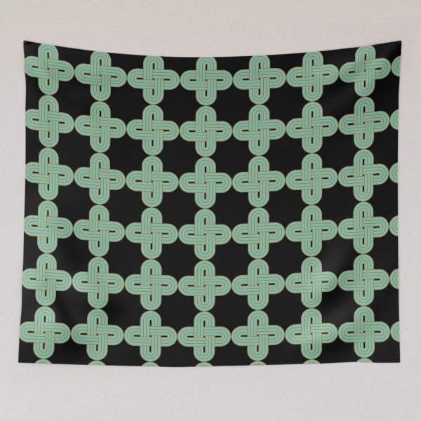 Item preview, Traditional Celtic Solomon's Knot Emblem designed and sold by Happy Puppy Print On Demand.