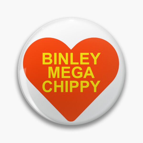 Item preview, BINLEY MEGA CHIPPY heart designed and sold by ZephyrPrints.