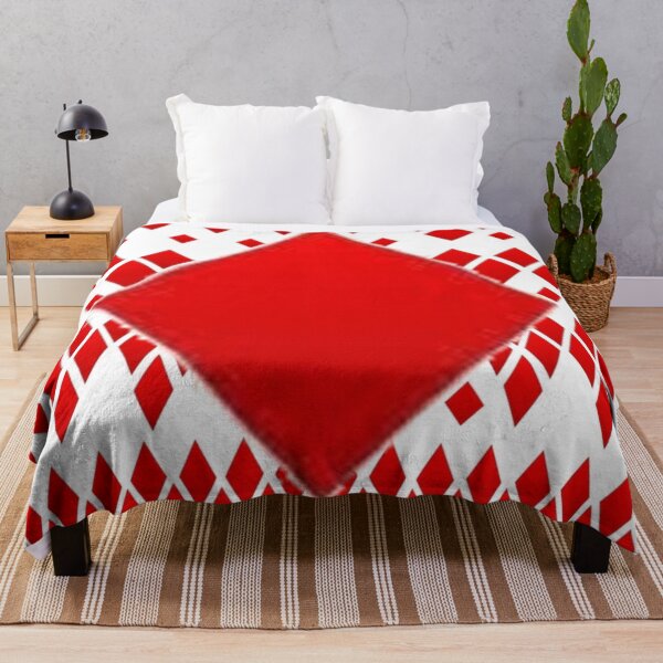 Item preview, RED DIAMONDS GEOMETRIC PATTERNS ABSTRACT designed and sold by sharlesart.