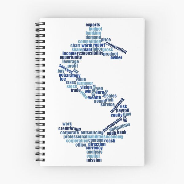 Item preview, Dollar Shape Business Word Cloud designed and sold by Inimma.