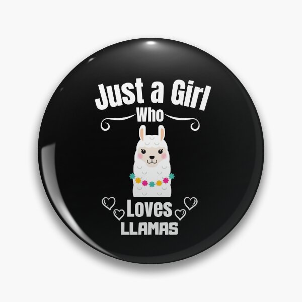 Item preview, Just a Girl Who loves Llamas  designed and sold by WaguinhoTex.