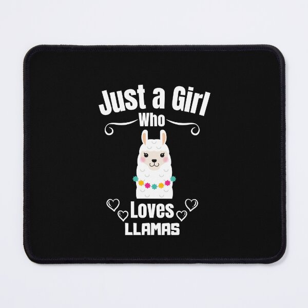 Item preview, Just a Girl Who loves Llamas  designed and sold by WaguinhoTex.