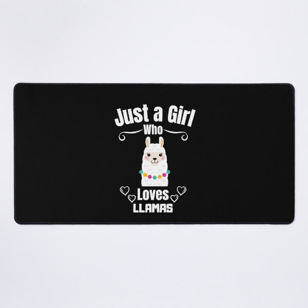 Item preview, Just a Girl Who loves Llamas designed and sold by WaguinhoTex.