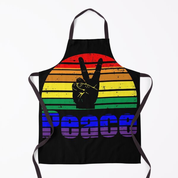 Item preview, Peace SIgn LGBT Rainbow Flag Gay Pride Month Equality LGBTQ designed and sold by wrinkledhippie.