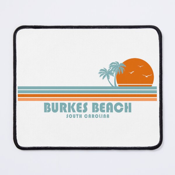 Item preview, Burkes Beach South Carolina Sun Palm Trees designed and sold by Esskay Designs.