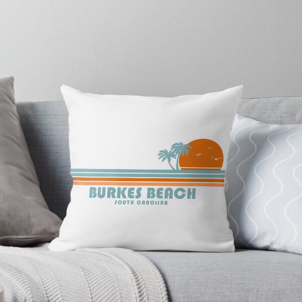 Item preview, Burkes Beach South Carolina Sun Palm Trees designed and sold by Esskay Designs.