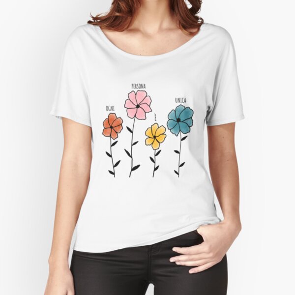Every person is unique - Ogni persona è unica Relaxed Fit T-Shirt