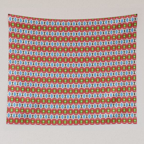 Item preview, The Creative Red Design in Fabric Seamless Pattern designed and sold by MyMemoriesArts.