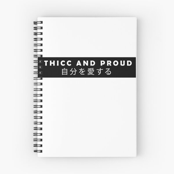 Item preview, THICC AND PROUD- Funny Body positivity designed and sold by Anxatzi.