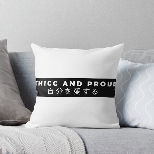 Item preview, THICC AND PROUD- Funny Body positivity designed and sold by Anxatzi.
