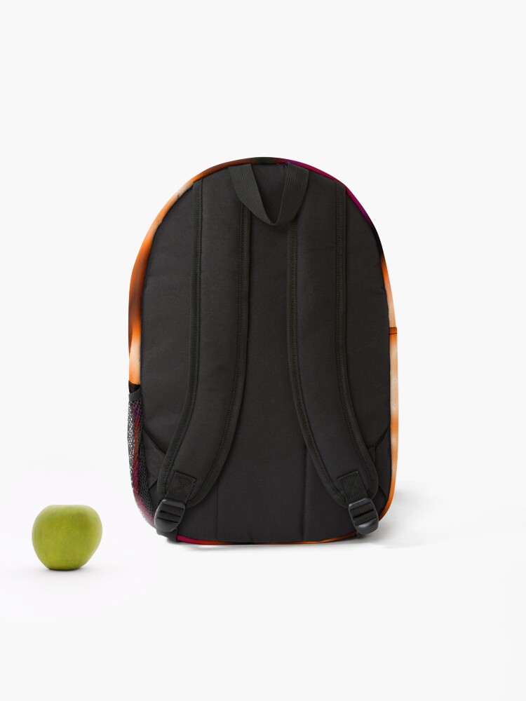 Thumbnail 2 of 3, Backpack, The Hesitance expressionism abstract pattern by Code03 designed and sold by Code03.