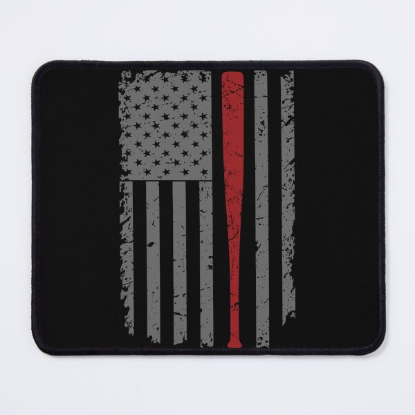 Item preview, American Flag Baseball Bat Print Player Batting Gifts Sticker designed and sold by gloria1os.