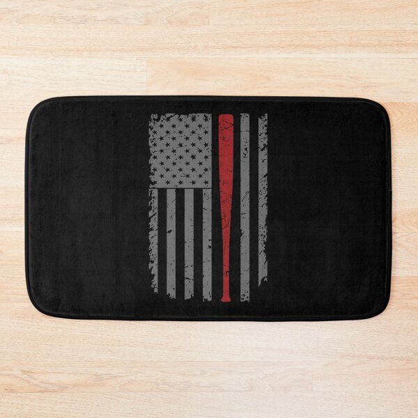 Item preview, American Flag Baseball Bat Print Player Batting Gifts Sticker designed and sold by gloria1os.