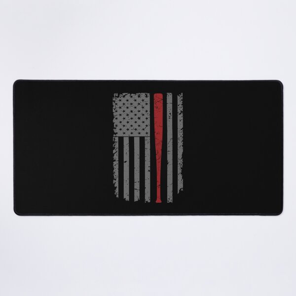 Item preview, American Flag Baseball Bat Print Player Batting Gifts Sticker designed and sold by gloria1os.