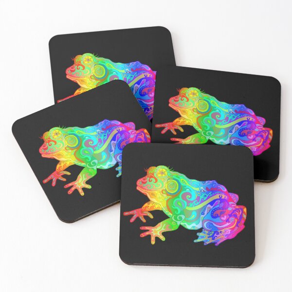 Item preview, Rainbow Swirly Frog  designed and sold by Deborah Camp.
