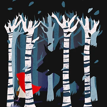 Artwork thumbnail, Little Red Riding Hood by Corelli87