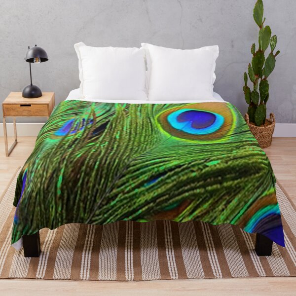 Aperçu de l'œuvre RÉSUMÉ DE MOTIF DE PLUMES DE PAON VERT créée et vendue par sharlesart.