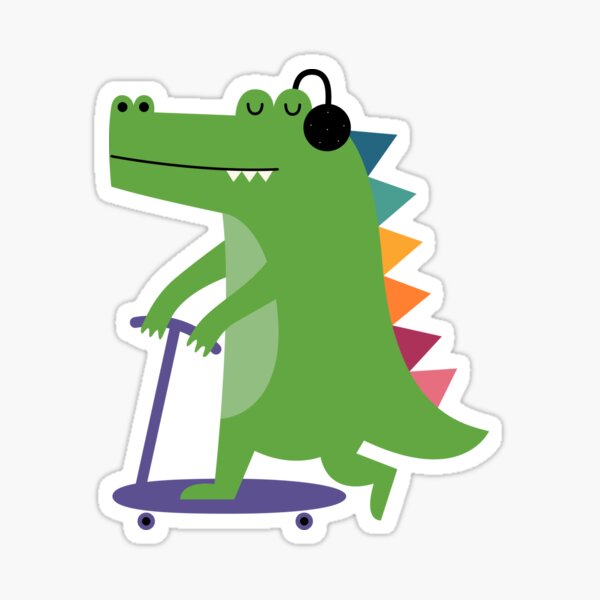 "Scooter Time" Sticker for Sale by AndyWestface Redbubble