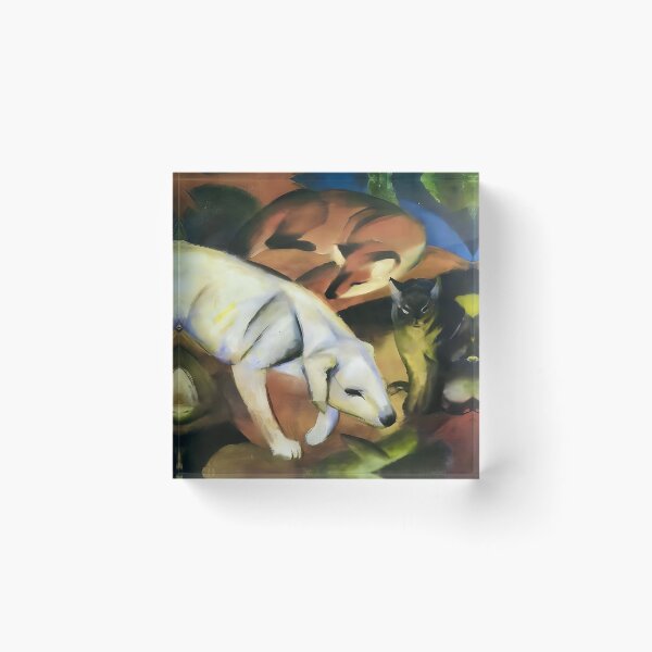 Item preview, A Dog  by Franz Marc designed and sold by WonderweissStudio.