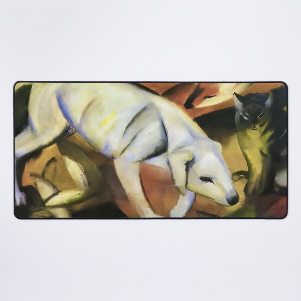 Item preview, A Dog  by Franz Marc designed and sold by WonderweissStudio.