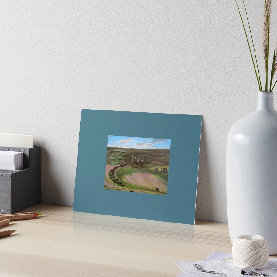Long man. English iconic image Art Board Print