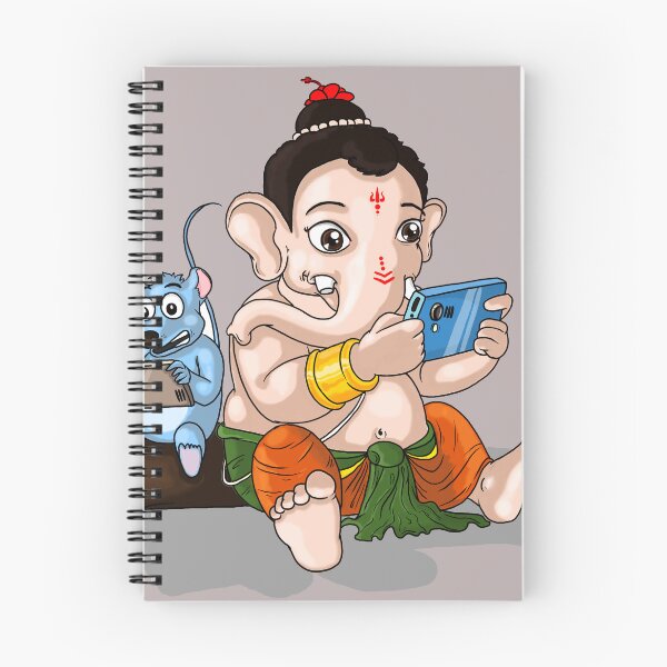 Item preview, Lord Ganesh Chaturthi Modern Ganpati Vinayaka Hindu God designed and sold by tanabe.