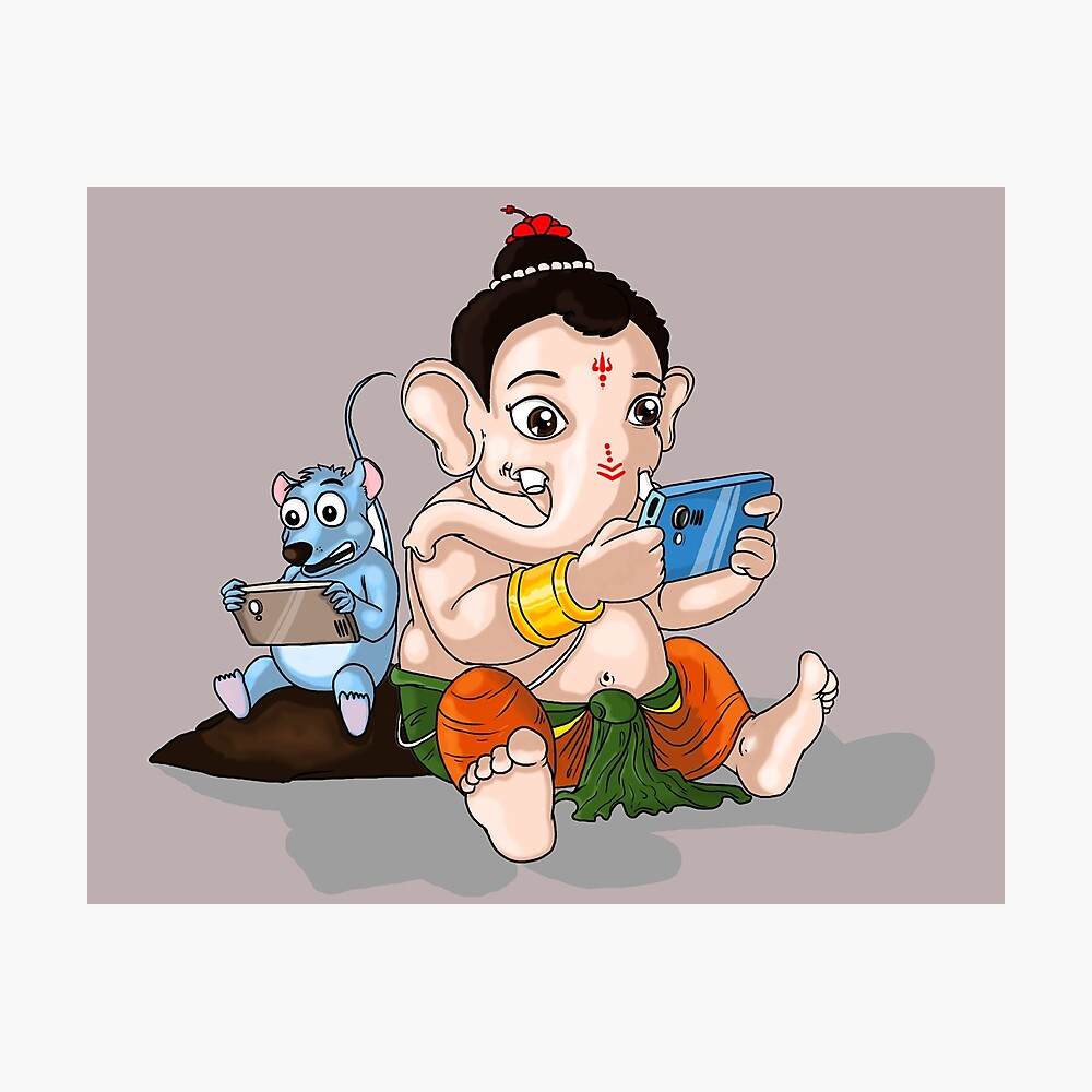 Lord Ganesh Chaturthi Modern Ganpati Vinayaka Hindu God Lord Ganesh Chaturthi Modern Ganpati Vinayaka Hindu God