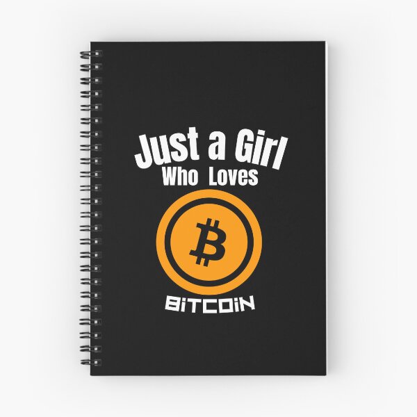 Item preview, Just a Girl Who loves Bitcoin designed and sold by WaguinhoTex.