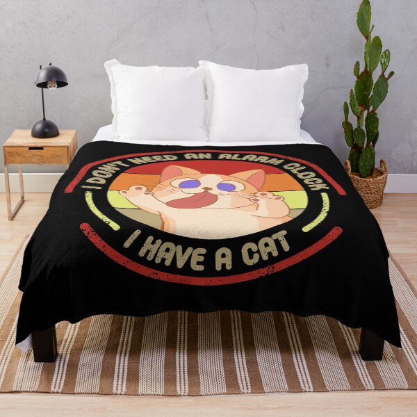 Item preview, I don't need an alarm clock I have a Cat designed and sold by GraphismCats.