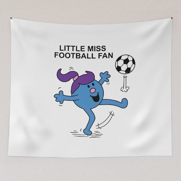 Item preview, Pequeña señorita fanática del fútbol designed and sold by Scat the cat.