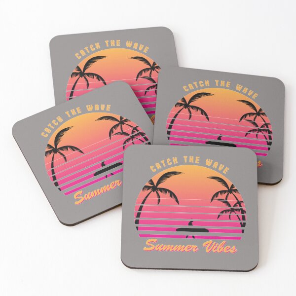 Item preview, catch the wave, summer vibes designed and sold by placeit.