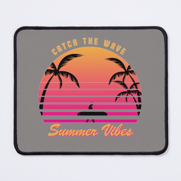 Item preview, catch the wave, summer vibes designed and sold by placeit.