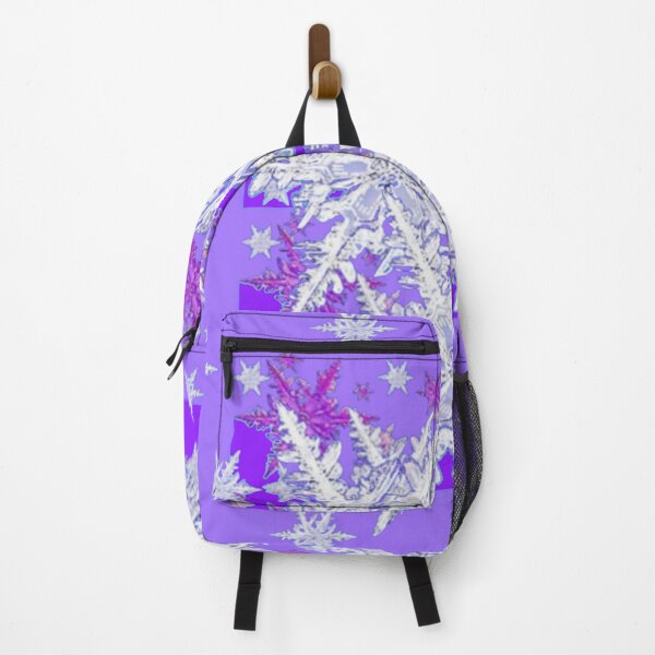 Item preview, AWESOME WINTER SNOWFLAKE PATTERN PURPLE ART designed and sold by sharlesart.