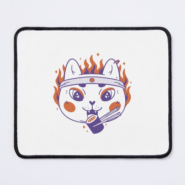 Item preview, Cat eats sushi designed and sold by DerSenat.