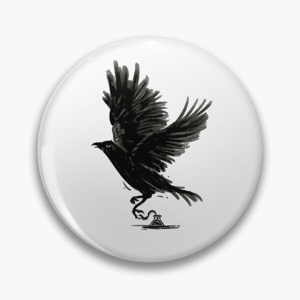 Item preview, Raven inkwell designed and sold by DerSenat.