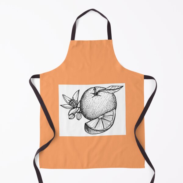 Item preview, Orange with Blossoms designed and sold by StudioRosebud.