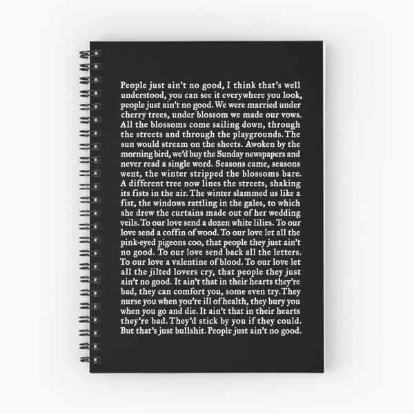 Item preview, People Ain't No Good - Nick Cave & The Bad Seeds designed and sold by x1brett.