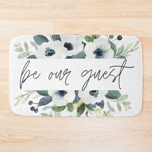 Item preview, "Be Our Guest" Floral Design  designed and sold by OverdriveArtCo.
