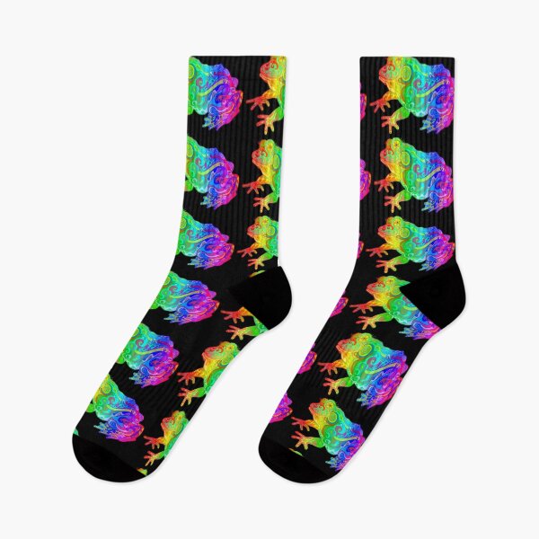 Item preview, Rainbow Swirly Frog  designed and sold by Deborah Camp.