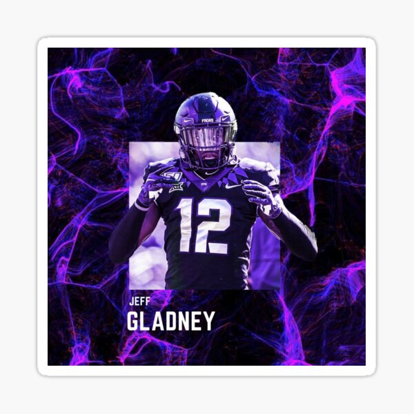 Vintage Jeff Gladney Sticker