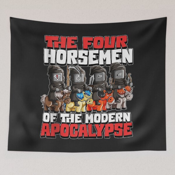 Item preview, No Wifi The Four Horsemen Of The Modern Apocalypse Tank Top designed and sold by Corelli87.